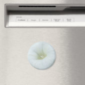 Witte Bloem Center Magneet (Insitu (Vaatwasser))