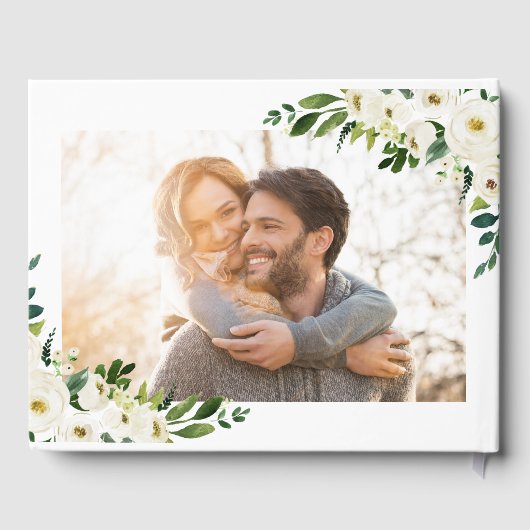 Witte Bloem en Groene Trouw Gastboek Gastenboek (Achterkant)