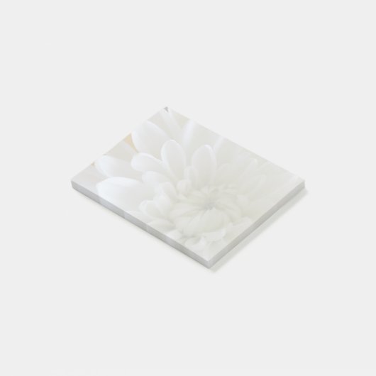 Witte Bloem Foto Post-It Notities Post-it® Notes (Schuin)