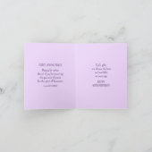 Witte bloem Foto Schoonheid voor As Bijbelvers Kaart (Binnen)