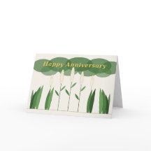 Witte Bloem Gelukkig Jubileum