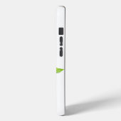 Witte bloem, gevlekt Case-Mate iPhone case (Achterkant / Links)