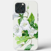 Witte bloem, gevlekt Case-Mate iPhone case (Achterkant)