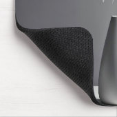 Witte bloem in vaas eenvoud muismat (Hoek)