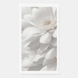 Witte Bloem Keukenhanddoek Servet