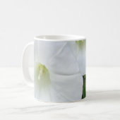 Witte Bloem Koffiemok (Voorkant links)