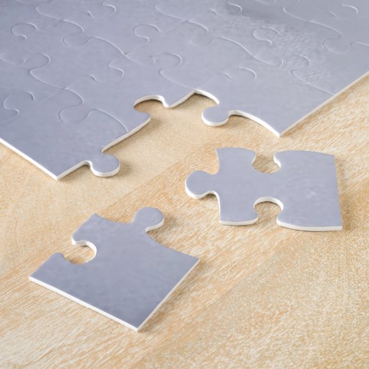 witte bloem legpuzzel (Zijkant)