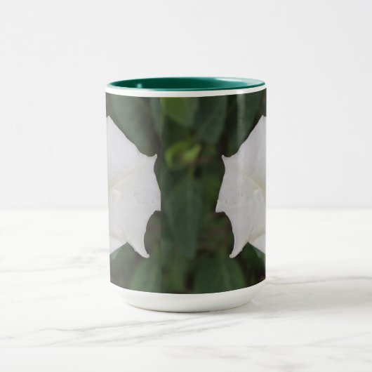 Witte Bloem Mok (Midden)