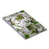 Witte bloem notitieboek (Rechterzijde)