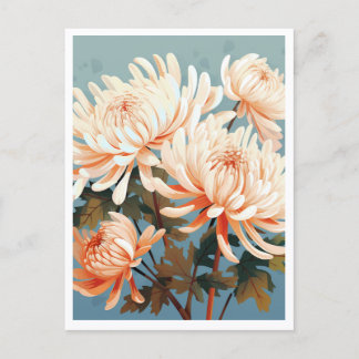 WITTE BLOEMEN #1 BRIEFKAART