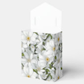 Witte Bloemen Bedankdoosjes (Geopend)