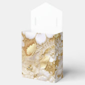 Witte Bloemen Bedankdoosjes (Geopend)