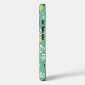 Witte Bloemen, Bijen Design Otterbox iPhone 16 Hoe Case-Mate iPhone Case (Achterkant / Links)