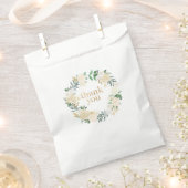 Witte Bloemen bruiloft gunst papieren zakken Bedankzakje (Geknipt)