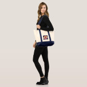 Witte  Bloemen bruiloft gunsten Tote Bag (Voorkant (model))