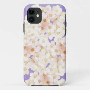 witte bloemen iPhone 11 hoesje