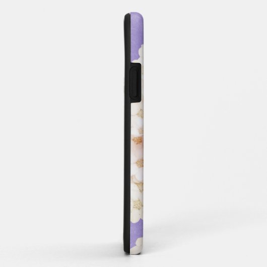 witte bloemen Case-Mate iPhone case (Achterkant/rechts)