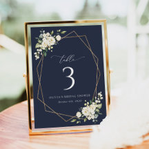 Witte bloemen, Cream Flowers, Boho, Table Numbers