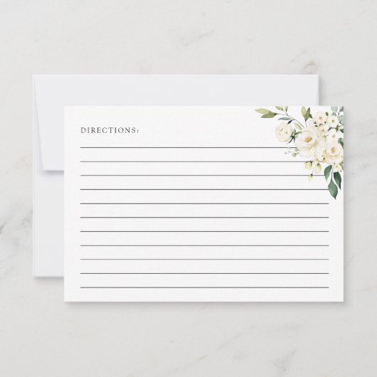 Witte bloemen, crèmebloemen, Vrijgezellenfeest rec (Achterkant)