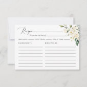 Witte bloemen, crèmebloemen, Vrijgezellenfeest rec (Voorkant)