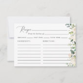 Witte bloemen, crèmebloemen, Vrijgezellenfeest rec (Voorkant)