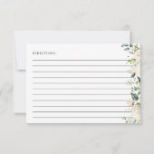 Witte bloemen, crèmebloemen, Vrijgezellenfeest rec (Achterkant)