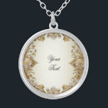 Witte bloemen decoratief gouden Ketting<br><div class="desc">Mooie witte bloemen decoratief gouden Ketting</div>