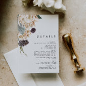 Witte Bloemen Details Behuizing Kaart