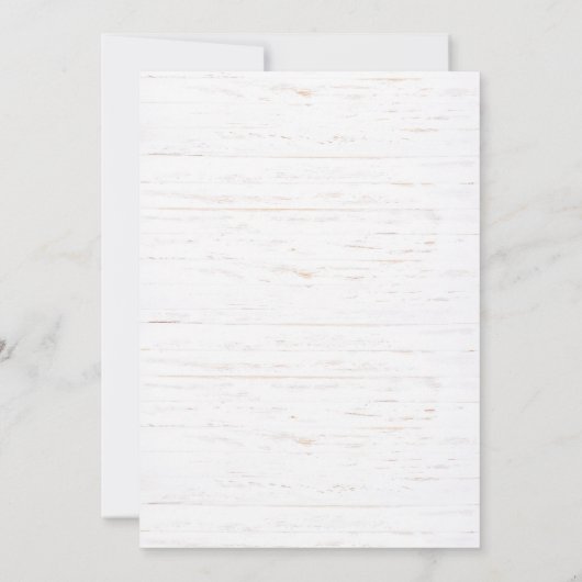 Witte Bloemen Eerste Heilige Communie Kaart (Achterkant)