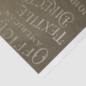 Witte bloemen en ephemera-ontkoppeling tissuepapier (Detail)