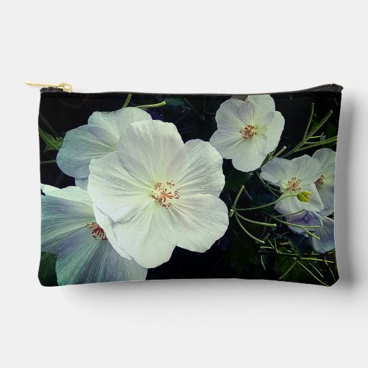 Witte bloemen etui (Voorkant)