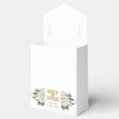 Witte Bloemen Favoriet Dozen Bedankdoosjes (Geopend)