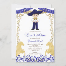 Witte bloemen Fiesta Invitaciones Tres Anos