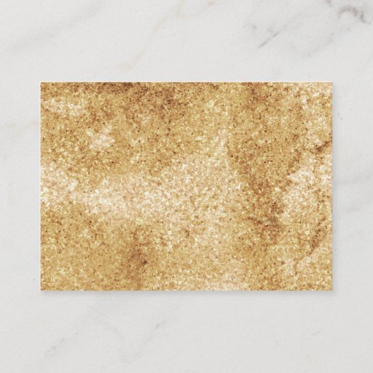 Witte Bloemen Gouden Herfst Bladeren Online RSVP Informatiekaartje (Achterkant)