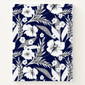 Witte bloemen notitieboek (Achterkant)