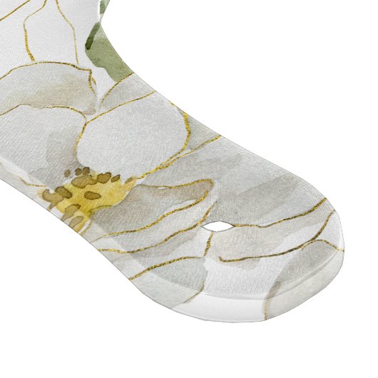 Witte Bloemen Oma's Cookie Recept Boerderij Snijplank (Hoek)