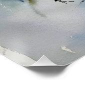 Witte Bloemen Perfect Poster (Hoek)