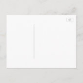 Witte Bloemen Pompoen Rustieke Herfst Save the Dat Aankondigingskaart (Achterkant)