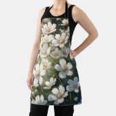Witte bloemen schort (Insitu)