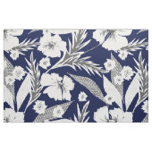 Witte bloemen. stof (Fat Quarter)