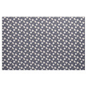Witte bloemen stof (Yard (91,4 cm))