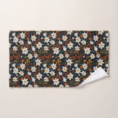 Witte Bloemen voor Herfst Bad Handdoek (Handdoek)