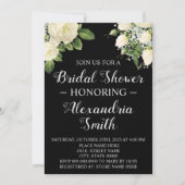 Witte bloemen | VRIJGEZELLENFEEST Kaart (Voorkant)