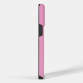 Witte bloemenmonogram iPhone / iPad hoesje iPhone Hoesje (Rechterkant)