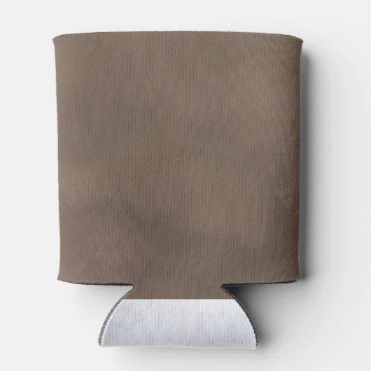 Witte Bloemenneutrale Herfst 100ste Verjaardag Blikjeskoeler (Achterkant)