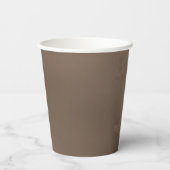 Witte bloemenneutrale Herfst 30e geboortedag Papieren Bekers (Achterkant)