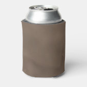 Witte Bloemenneutrale Herfst 50ste Verjaardag Blikjeskoeler (Blikje Achterkant)