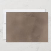 Witte Bloemenneutrale Herfst 90ste Verjaardag Bedankkaart (Achterkant)