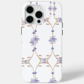 Witte bloementelefoonhoesje Case-Mate iPhone case (Achterkant)