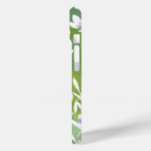 Witte bloemenvelden | Elegante lente bloem Case-Mate iPhone Case (Achterkant / Links)